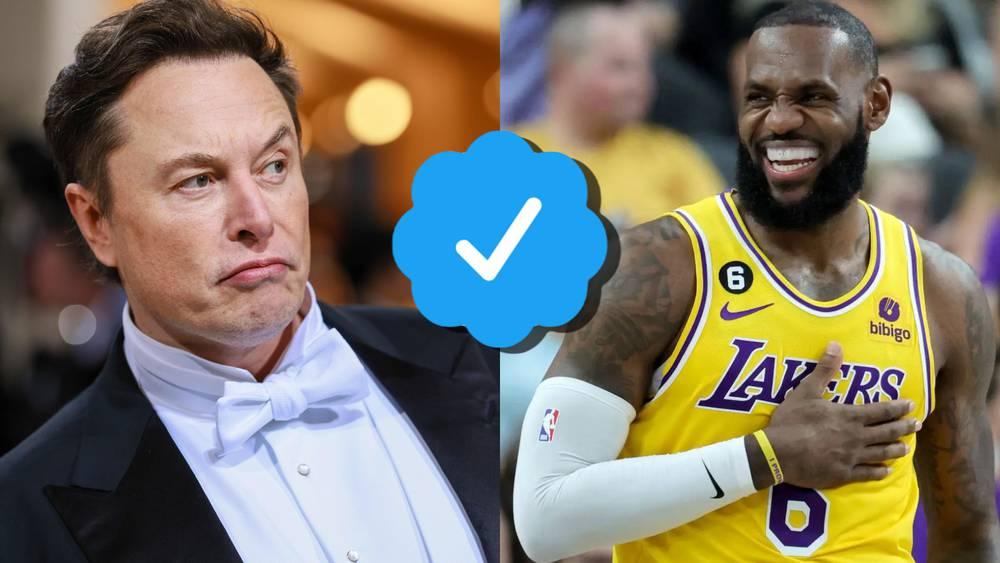 ليبرون جيمس: "الشارة الزرقاء ستختفي قريبا لأنني لن أدفع المال لتوثيق حسابي على تويتر"