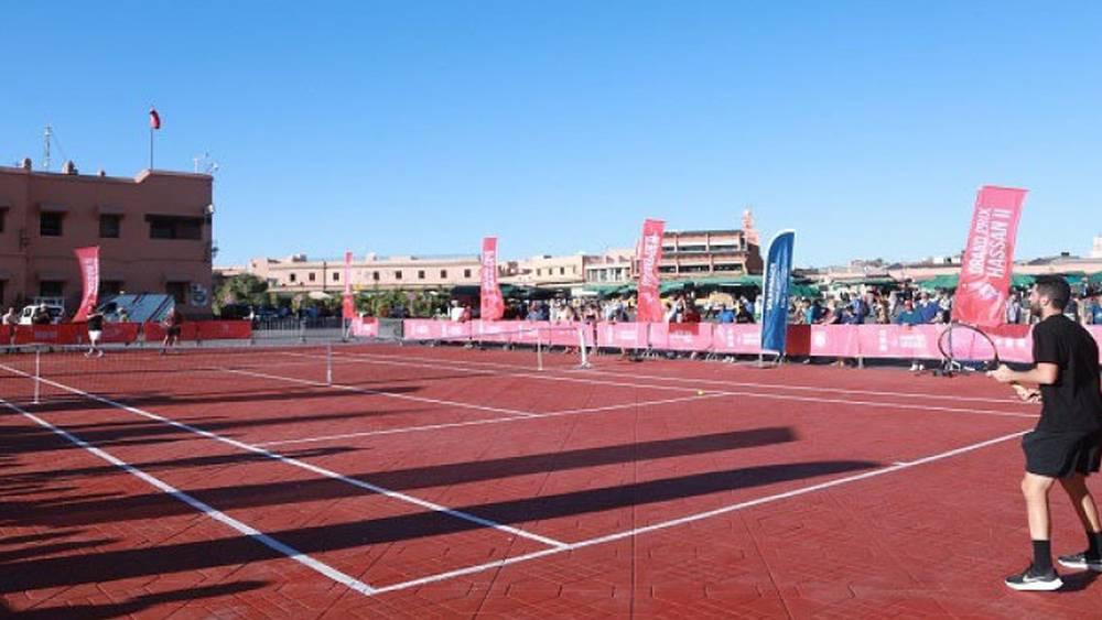 Tennis - Match d’exhibition place Jemaa El Fna