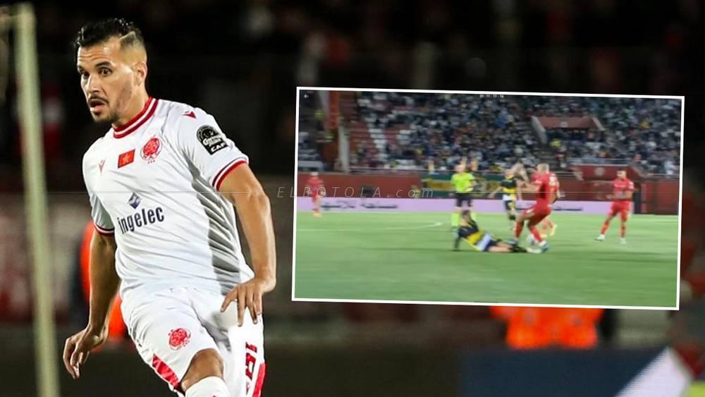 مديرية التحكيم: "الداودي يستحق بطاقة صفراء فقط لأن تدخله على قدم لاعب اتحاد تواركة لم يرق لدرجة القوة الزائدة"