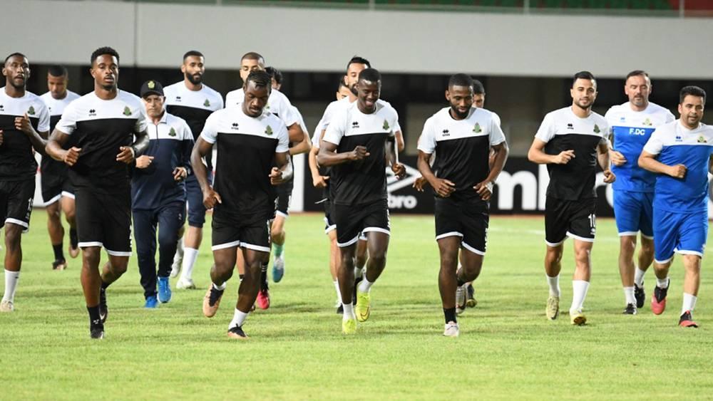 الجيش الملكي يخوض أول حصة تدريبية له بالجزائر استعدادا لمواجهة اتحاد العاصمة في ربع نهائي كأس الكونفيدرالية