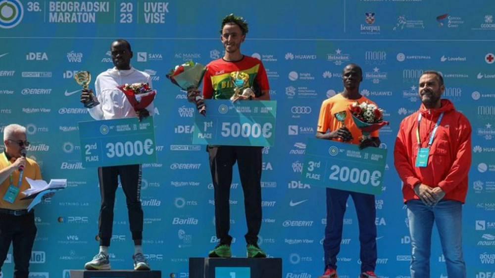 Marathon - Lachgar Chakib vainqueur à Belgrade