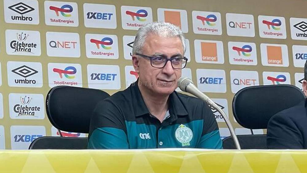 لكبيّر: "قمنا بمسار جيد في عصبة الأبطال وليس من السهل أن تقوم بنسبة استحواذ وصلت إلى 60% أمام الأهلي"