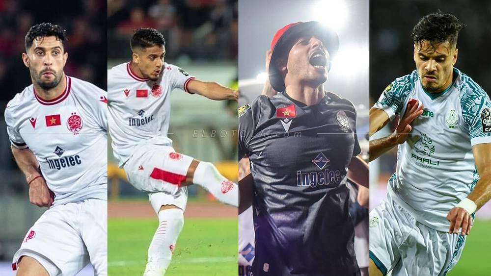 عصبة الأبطال/ "صوفا سكور" تختار مطيع وأبو الفتح وجبران من الوداد وبنتايك من الرجاء في التشكيلة المثالية لإياب الربع