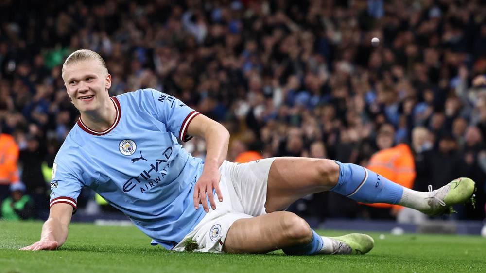 هالاند فخور برقمه القياسي في الدوري الإنجليزي الممتاز