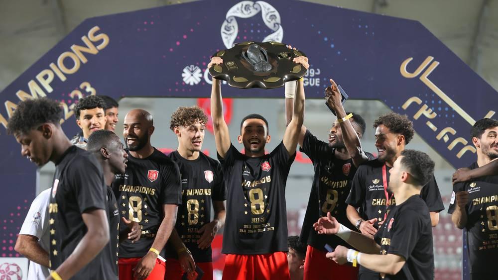الدحيل بطلا للدوري القطري للمرة الثامنة في تاريخه