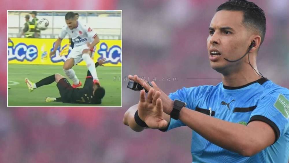 مديرية التحكيم: "الداودي استحق الطرد بعد تدخله على سليم وكان على غرفة الفار أن تنبه الحكم للقطة"