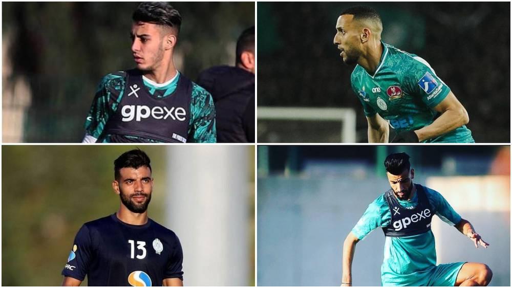 4 لاعبين يغيبون عن تداريب الرجاء قبل مواجهة شباب المحمدية من بينهم الزرهوني والوردي