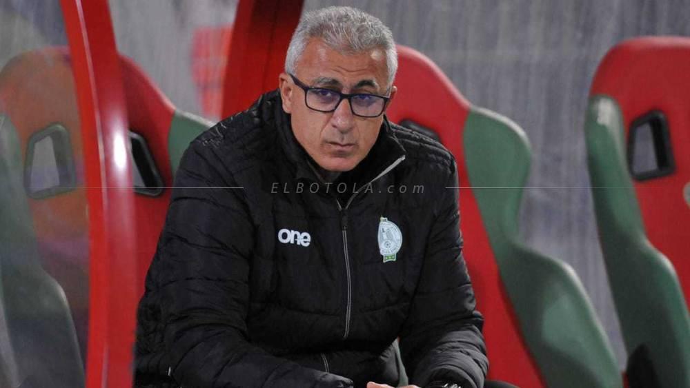 تشكيلة الرجاء أمام ش. المحمدية.. لكبيّر يعتمد على حركاس والهدهودي في الدفاع وبنجديدة يقود الهجوم رفقة الهبطي وبوزوق