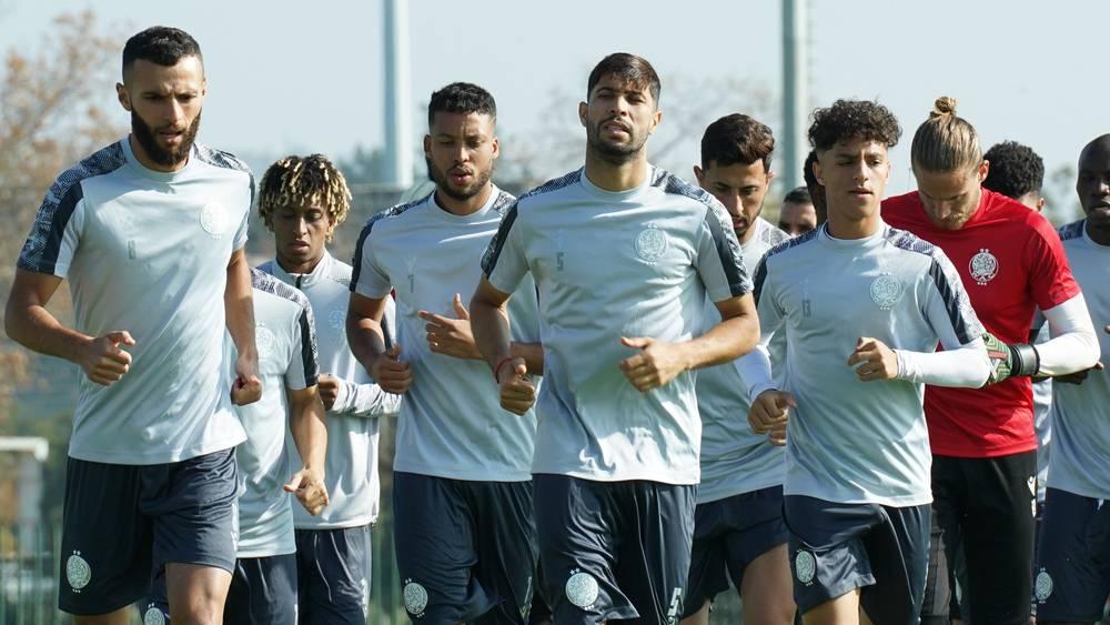 الوداد يجري أولى حصصه في بريتوريا تأهبا لملاقاة ماميلودي سان داونز في عصبة الأبطال