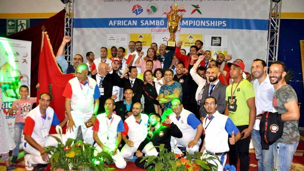 Sambo - Le Maroc triomphe au 17e Championnat d'Afrique