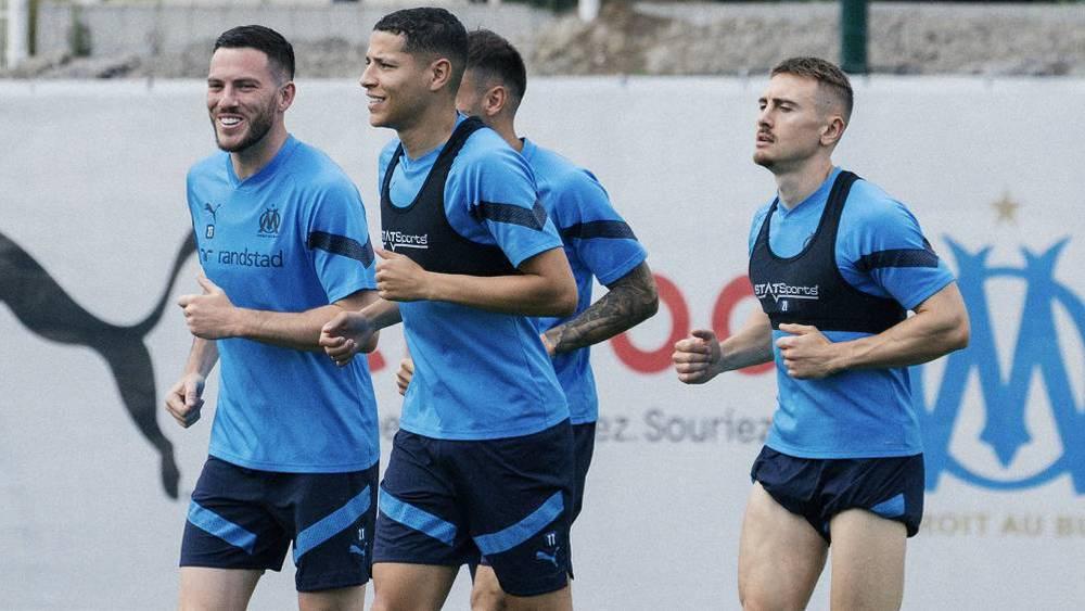 Ligue 1 - Amine Harit reprend l'entraînement collectif