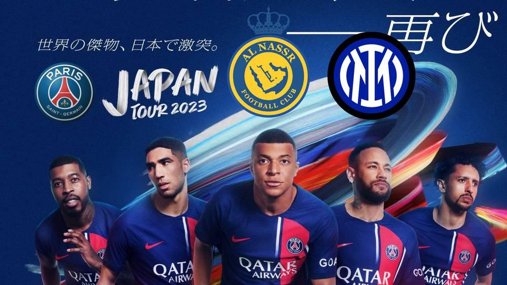 باريس سان جيرمان يعلن مواجهة النصر السعودي والإنتر في "الجولة الصيفية" باليابان