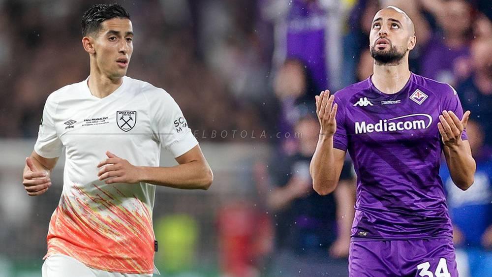 شبكة "سكاوكا": "أمرابط سيطر على الوسط ومنع لاعبي وست هام من الاقتراب وأكرد أكد هيمنته وقوته دفاعيا"