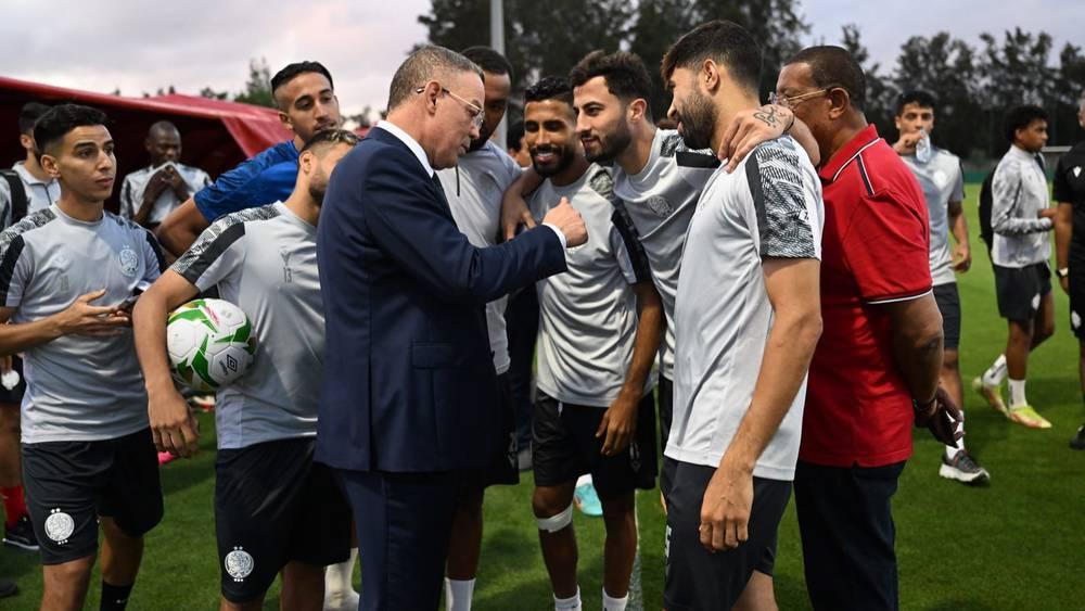 لقجع يدعو لاعبي الوداد لبذل قصارى جهدهم أمام الأهلي من أجل إهداء المغرب لقبا أفريقيا آخرا