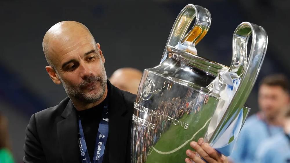 غوارديولا: "حضور باجيو في الملعب جلب لي الحظ مثل نهائي روما 2009"