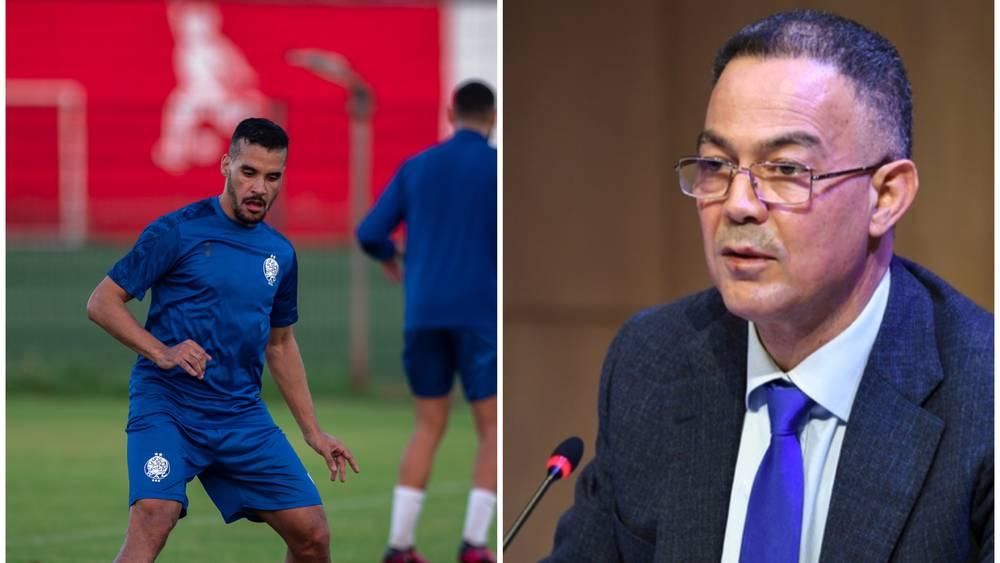 الداودي: "اللقطة التي جمعتني بفوزي لقجع لا تتضمن أي عتاب.. بل طالبني برفع رأسي وقال لي هذه ليست نهاية العالم"