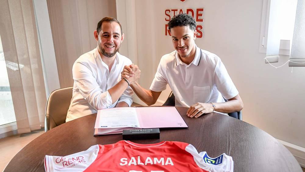 رسميا/ ستاد ريمس يُعلن تعاقده مع المغربي أمين سلامة قادماً من أنجيه