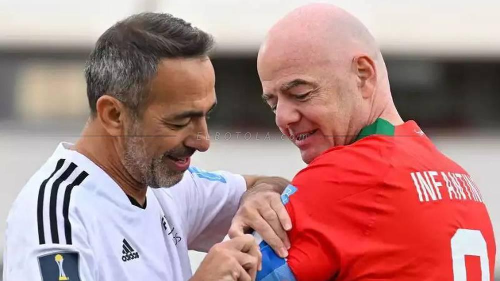 CAN U23 - Infantino félicite l'équipe pour sa qualification aux JO.