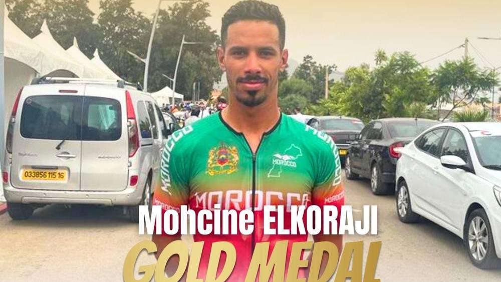 Cyclisme - Mohcine El Koraji triomphe aux Jeux Arabes