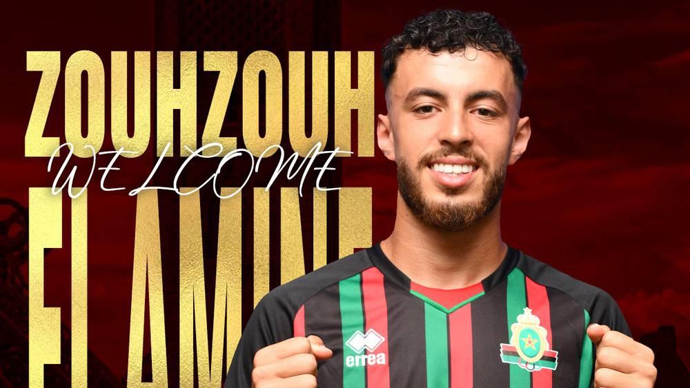 رسميا/ الجيش الملكي يعلن تعاقده مع أمين زحزوح قادما من اتحاد تواركة