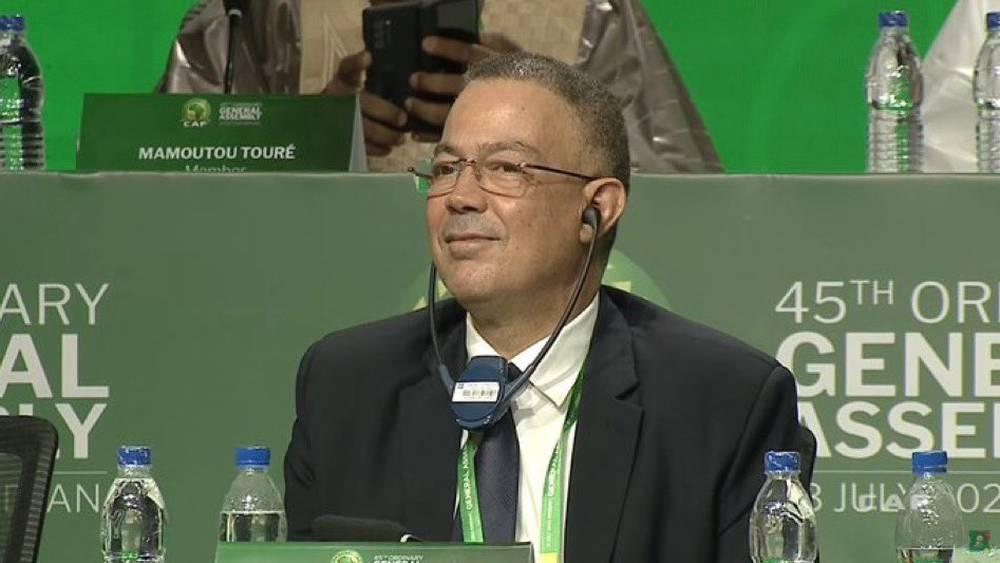 لقجع (رئيس اللجنة المالية للكاف): "عجز ميزانية الاتحاد الأفريقي تراجع من 50 مليون دولار إلى 4.2 مليون دولار"