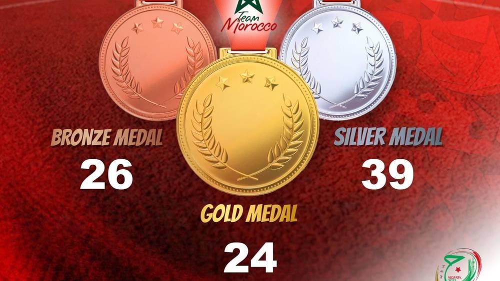 Jeux Sportifs Arabes - Le Maroc sur le podium