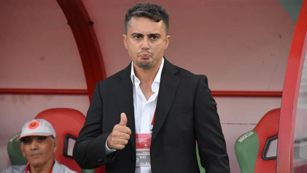 نهضة بركان يقرر تجديد الثقة في المدرب أمين الكرمة بعد التتويج بلقب كأس العرش