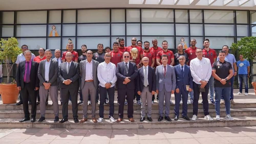 Basketball - Cérémonie en l’honneur de l'équipe nationale du Maroc