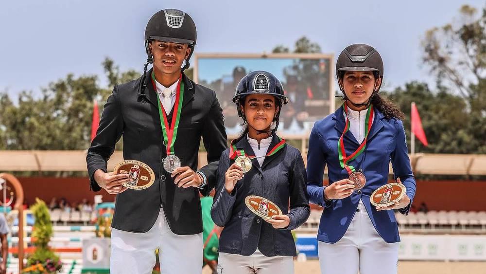 Sports Équestres - Malak Zidani couronnée championne U18