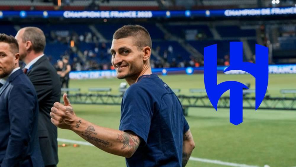 الهلال السعودي يتفاوض مع باريس سان جيرمان لضم فيراتي