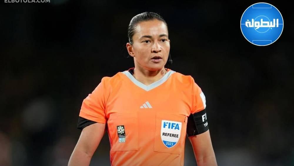 CdM féminine - Edina Alves au sifflet pour le match des Lionnes