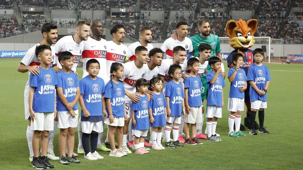 باريس سان جيرمان ينهزم ضد سيريزو الياباني (2-3) في ثالث مبارياته الودية