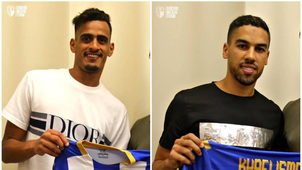 رسميا/ اتحاد طنجة يُعلن انتدابه المهاجم اسماعيل خافي وحارس المرمى يوسف لغزال