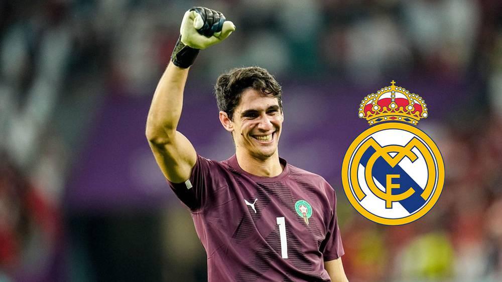 تقارير/ ياسين بونو من ضمن خيارات ريال مدريد لتعويض كورتوا "المصاب"