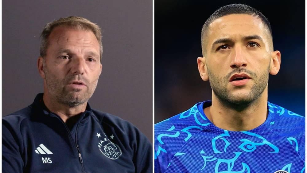 شتاين (مدرب أياكس): "زياش لاعب رائع لكنه ليس خيارا بالنسبة لنا لامتلاء مركزه بعدة لاعبين"