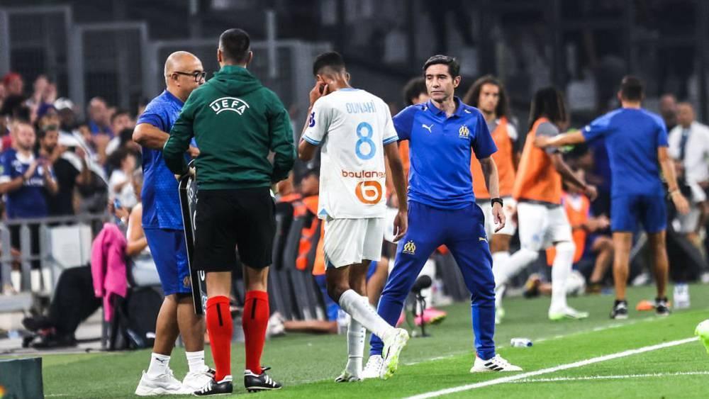 مارسيلينو (مدرب أولمبيك مارسيليا): "قررت وضع أوناحي كجناح أيسر لأنه يُنفِّذ ما يطلبه منه الطاقم التقني"