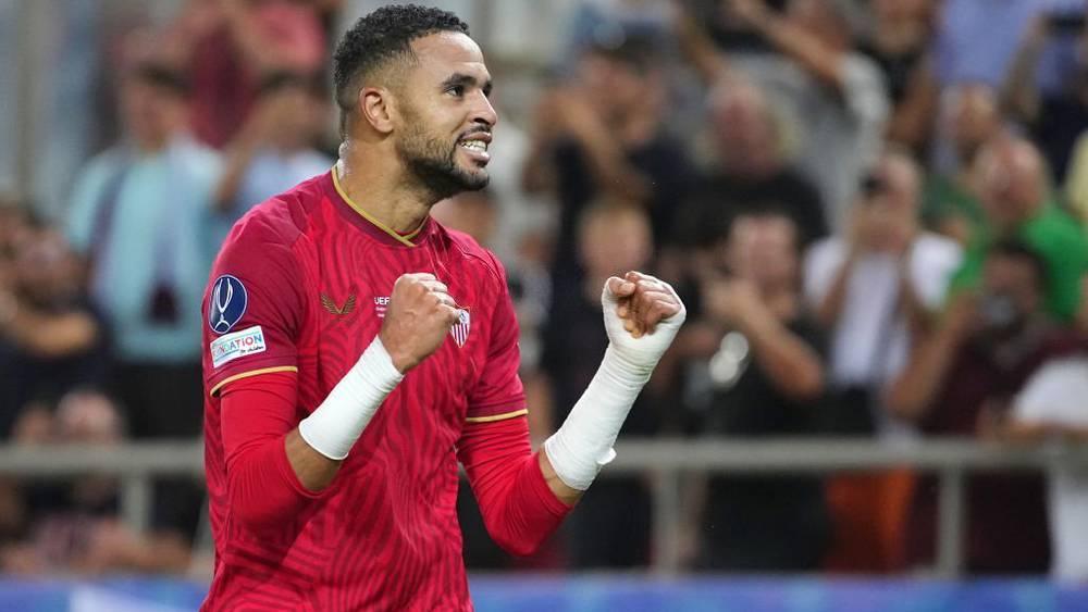 كأس السوبر الأوروبي/ النصيري يهز شباك مانشستر سيتي بضربة رأسية ويمنح التقدم لإشبيلية (1-0)