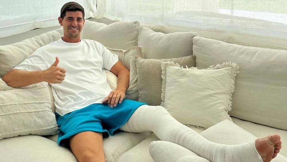 ريال مدريد يعلن خضوع كورتوا لعملية جراحية ناجحة