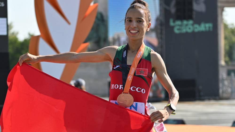Athlétisme - Gardadi sur le podium du marathon féminin