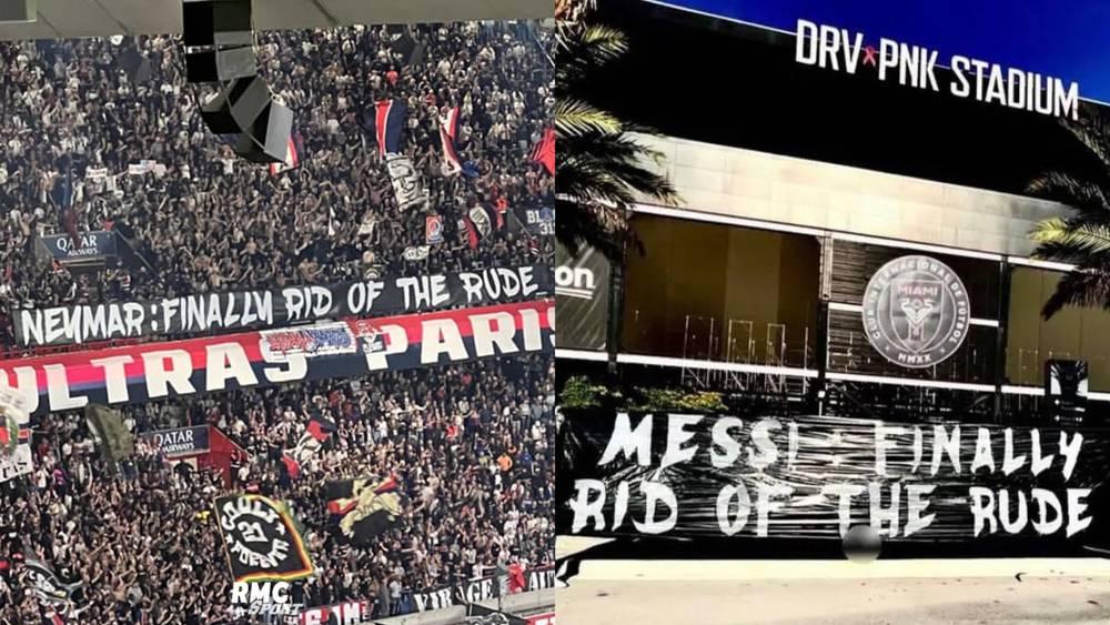 "أولتراس" سان جيرمان تهاجم ميسي ونيمار: "وأخيرا تخلصنا من الوقحين"