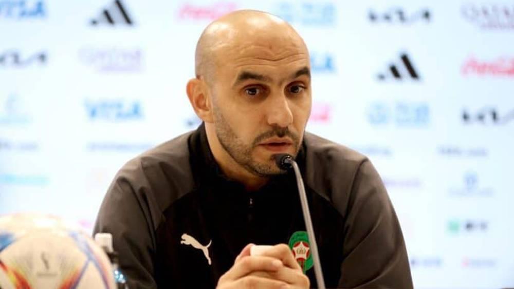 Mountakhab - Conférence de presse de Walid Regragui reportée