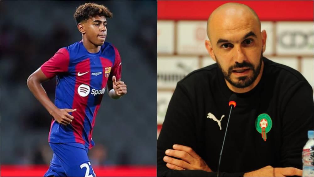 الركراكي: "اشتغلنا منذ فترة طويلة لإقناع لامين يامال باختيار المغرب لكن القرار ليس سهلا بالنسبة له"