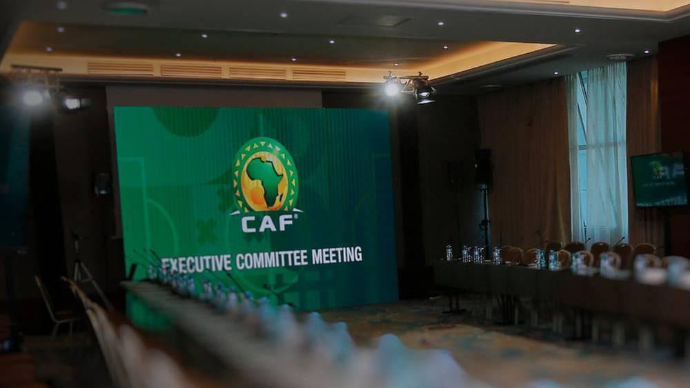 CAF - Réunion du comité exécutif de la CAF présidée par Patrice Motsepe