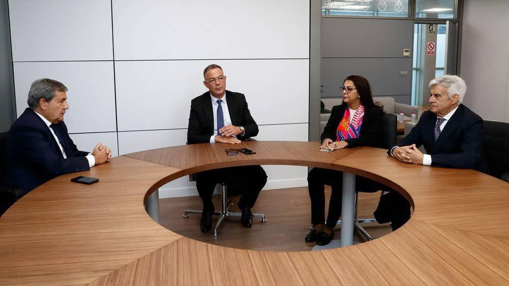 CdM 2030 - Première réunion des fédérations ibériques pour la candidature conjointe.