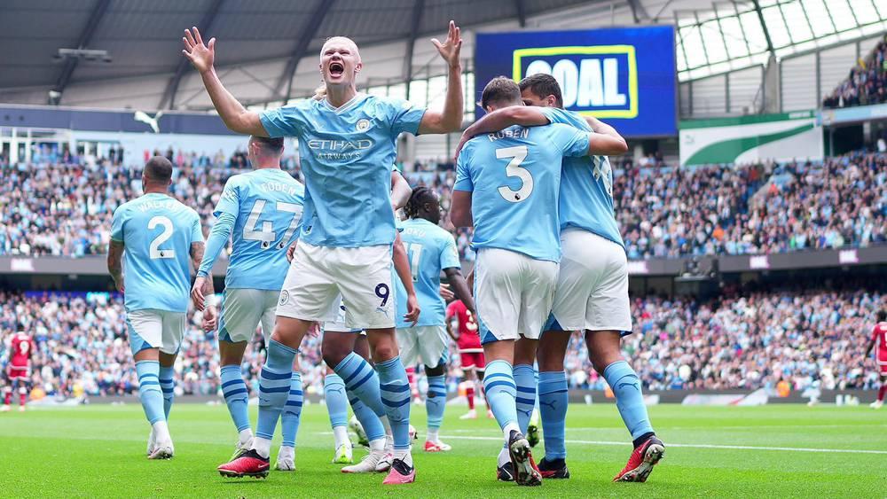 مانشستر سيتي يهزم نوتنجهام ويعزز صدارته للدوري الإنجليزي