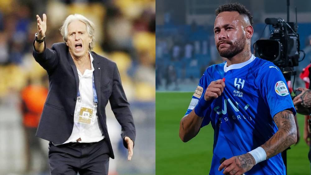 نيمار يطالب بإقالة مدرب الهلال جيسوس بعد نشوب شجار بينهما في غرفة تبديل الملابس!