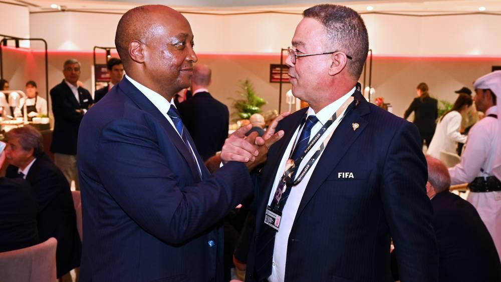 موتسيبي: "نشكر الملك وحكومة وشعب المغرب على دعم ملف المملكة لتنظيم المونديال وفخورون بالقيادة المتميزة التي قدمها لقجع"