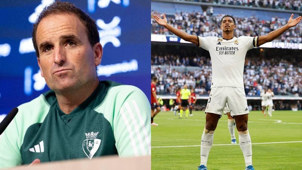 أراساتي (مدرب أوساسونا) عن بيلينغهام: "يبدو أنه سيسجل اسمه في التاريخ"