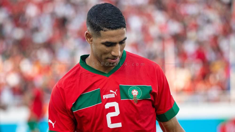 أشرف حكيمي: "نسعى للتألق في 'الكان' كما فعلنا في المونديال والبلوغ لأقصى نقطة"