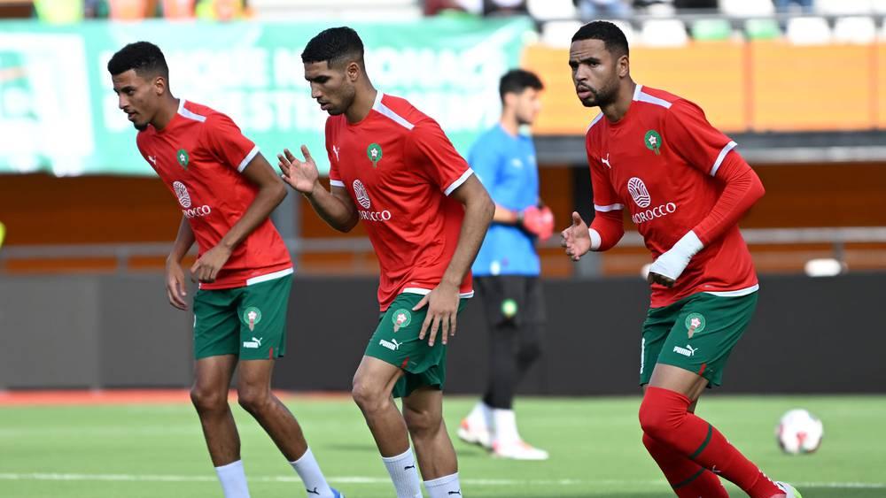 المنتخب المغربي ينهي الشوط الأول من مباراة الكوت ديفوار منهزما (0-1)